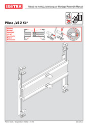 Isotra Plisse VS 2 KL Assembly Manual