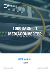 Technica Engineering 1000Base-T1 SPY mini User Manual