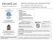 DreamCast AURA36-CFB60 Installation & Operation Manual