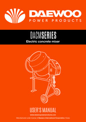 Daewoo DACM Series User Manual