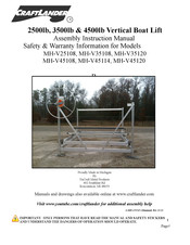 Nucraft CraftLander MH-V45120 Assembly & Instruction Manual