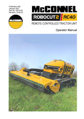McConnel ROBOCUT2 RC40 Operator's Manual