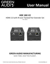 Green Audio 210515 User Manual