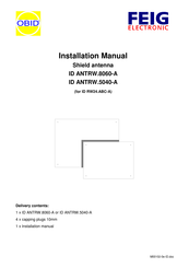 Feig Electronic ID ANTRW.8060-A Installation Manual