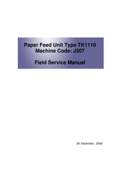 Kyocera TK1110 Field Service Manual
