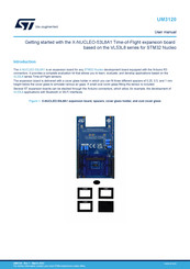 ST X-NUCLEO-53L8A1 Getting Started