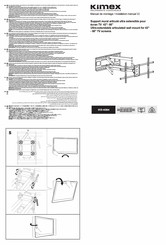 Kimex 013-4084 Installation Manual