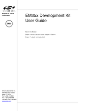 Silicon Laboratories EM357-MOD-LR-ANT-T User Manual