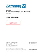 Acromag IOS-440-2 User Manual