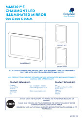 Croydex CHAUMONT MM8301 E Series Installation Manual