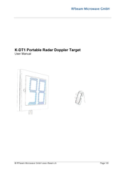RFbeam Microwave K-DT1 User Manual