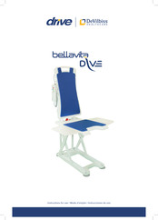 Drive DeVilbiss bellavita DIVE Instructions For Use Manual