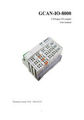 GCAN GCAN-IO-8000 User Manual