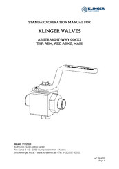 KLINGER ABM Standard Operation Manual