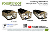 roost&root Heritage 40 Assembly Instructions Manual