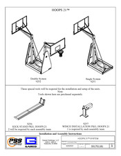 Gared Holdings HOOPS 21 Installation And Assembly Instructions