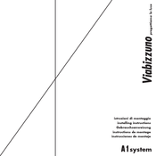 Viabizzuno A1 system Installing Instructions