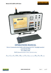 Novasub SCC-2DRVL-DVR Manual