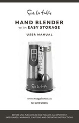 Sur la table SLT-2209 User Manual