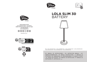 NewGarden LOLA SLIM 30 Instruction Manual