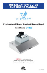 Victory UC800 User Manual