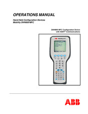 ABB DHH800-MFC Operation Manual