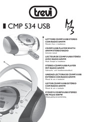 Trevi CMP 534 USB Instruction Manual