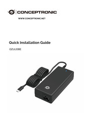 Conceptronic OZUL03BE Quick Installation Manual