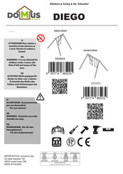 Domus DIEGO 389404 Manual
