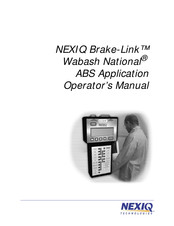 NEXIQ Technologies Brake-Link Wabash National Operator's Manual