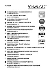 Schwaiger DTA4000 011 User Manual And Safety Instructions
