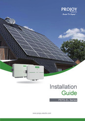 Projoy Electric PEFS-EL Series Installation Manual