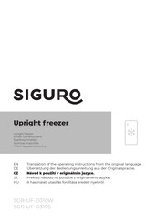 SIGURO SGR-UF-D310W Translation Of The Operating Instructions