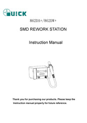 Quick 862DW+ Instruction Manual