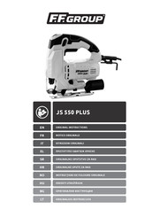 F.F. Group JS 550 PLUS Original Instructions Manual
