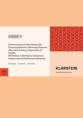 Klarstein ABBEY 40 Manual