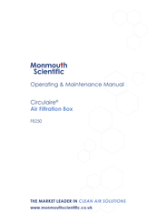Monmouth Scientific Circulaire FB250 Operating & Maintenance Manual