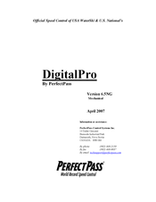 PERFECTPASS DigitalPro 6.5NG Manual