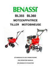 Benassi BL360 Operator's Manual