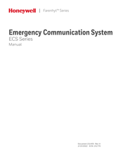 Honeywell Farenhyt ECS Series Manual