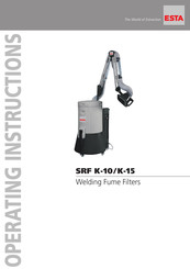 Esta SRF K-10 Operating Instructions Manual