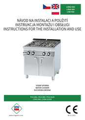 RM Gastro CFA6-912GV Instructions For The Installation And Use