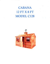 Cedarshed CABANA C128 Assembly Manual