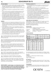 Alecto BV-72 Manual