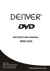 Denver DVH-1214 Instruction Manual