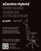 Ergocentric gry mattr sCentric Hybrid User Manual