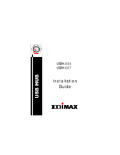Edimax USBH-007 Installation Manual