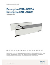 Arjo Enterprise ENT-ACC06 Instructions For Use Manual