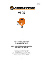 Hycontrol VF05 User And Programming Manual