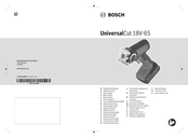 Bosch UniversalCut 18V-65 Original Instructions Manual